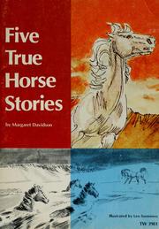 Cover of: Five true horse stories
