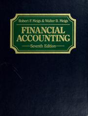 Cover of: Financial accounting by Robert F. Meigs