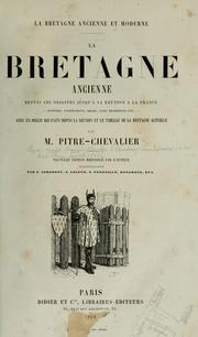 Cover of: Bretagne ancienne depuis ses origines jusquà son réunion a la France