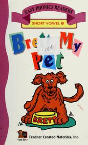 Cover of: Brett, my pet by Patty Carratello