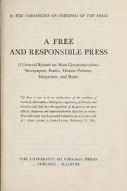 A free and responsible press