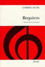 Cover of: "Requiem" Solo Vocal Score