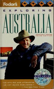 Cover of: Fodor's exploring Australia by [author, Michael Ivory].