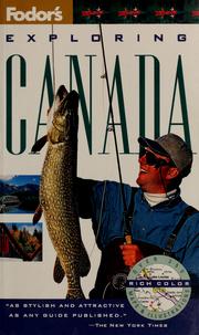 Cover of: Fodor's exploring Canada by Tim Jepson