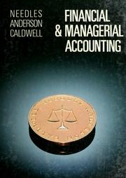 Cover of: Financial & managerial accounting by Belverd E. Needles