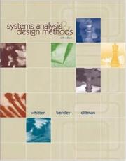 Cover of: MP - Systems Analysis & Design w/Proj Cases CD by Jeffrey L. Whitten, Lonnie D. Bentley, Kevin Dittman, Jeffrey Whitten, Lonnie Bentley