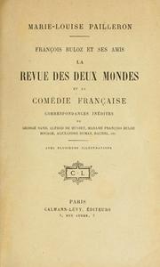 Cover of: François Buloz et ses amis by Pailleron, Marie Louise