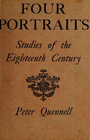 Four portraits by Peter Quennell