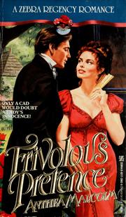 Cover of: Frivolous Pretence by Anthea Malcolm
