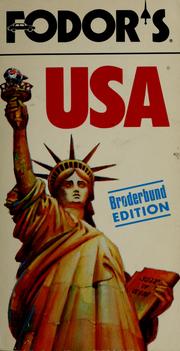 Cover of: Fodor's USA, 1986 by Fodor's