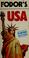Cover of: Fodor's USA, 1986