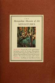 Cover of: The masterpieces of French painting from the Metropolitan Museum of Art: 1800-1920