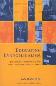 Cover of: Educating Evangelicalism