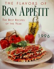 Cover of: The flavors of Bon appétit, 1996