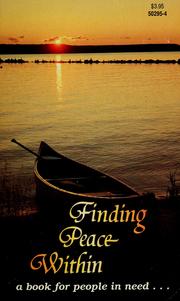 Cover of: Finding peace within.