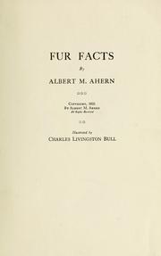 Cover of: Fur facts