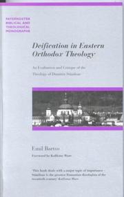 Cover of: Deification in Eastern Orthodox Theology by Emil Bartos