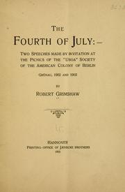 Cover of: Fourth of July