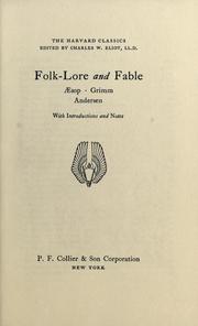 Cover of: Folk-lore and fable by with introductions and notes.