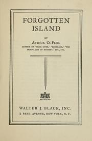 Cover of: Forgotten island