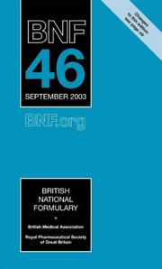 Cover of: British National Formulary by Mehpa