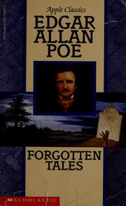 Cover of: Forgotten tales | Edgar Allan Poe