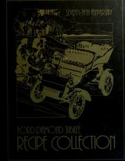 Cover of: Ford diamond jubilee recipe collection: favorite recipes and selected food articles from thirty years of Ford publications