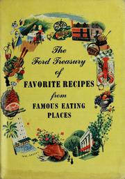 Cover of: The Ford treasury of favorite recipes from famous eating places.: Art director: Arthur Lougee.