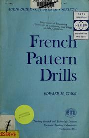 Cover of: French pattern drills