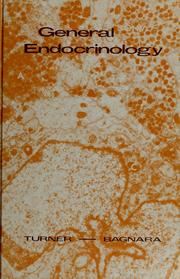 Cover of: General endocrinology by C. Donnell Turner