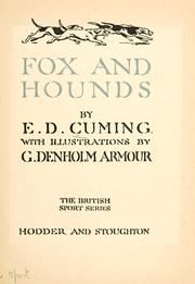 Cover of: Fox and hounds by E. D. Cuming
