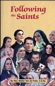 Cover of: Following the saints by Walter Van de Putte