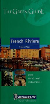 Cover of: French Riviera by 