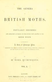 Cover of: The genera of British moths | Humphreys, Henry Noel