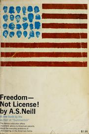 Cover of: Freedom: not license!