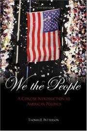 Cover of: We the People by Thomas E. Patterson, Thomas Patterson