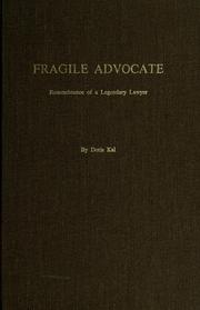 Fragile advocate