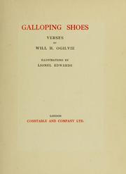 Cover of: Galloping shoes: verses