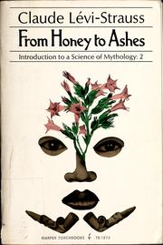 Cover of: From honey to ashes.