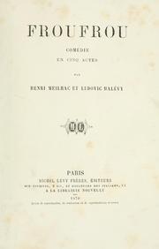 Cover of: Froufrou by Henri Meilhac