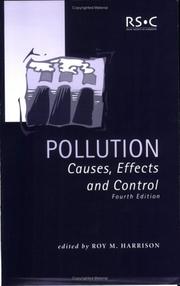 Cover of: Pollution: Causes, Effects and Control