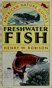 Cover of: Freshwater Fish (American Nature Guides)