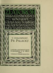 Cover of: Fr. Palacký