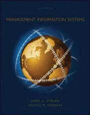 Management information systems by James A. O'Brien