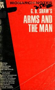 Cover of: G.B. Shaw's Arms and the man