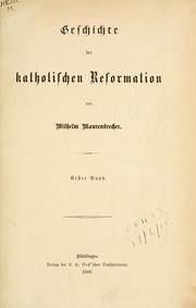 Cover of: Geschichte der katholischen Reformation.
