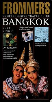 Cover of: Frommer's comprehensive travel guide, Bangkok by [compiled] by Ron Bozman and Kyle McCarthy ; assisted by John Levy.