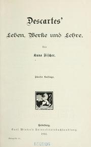 Cover of: Geschichte der neuern philosophie by Kuno Fischer, Kuno Fischer