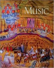 Cover of: Music:An Appreciation, 4th Brief Edition with v4.5 Multimedia Companion CD-ROM