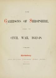 The garrisons of Shropshire during the civil war, 1642-1648